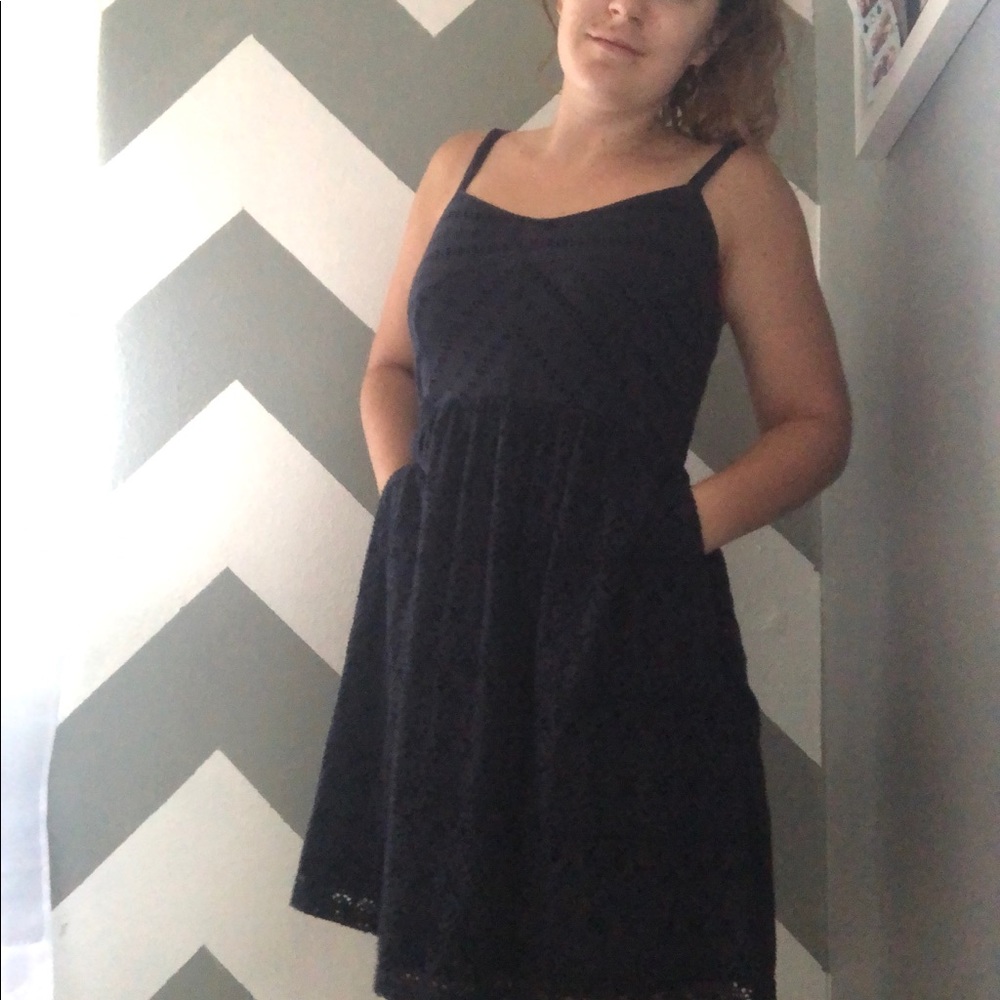 Navy Blue Dress